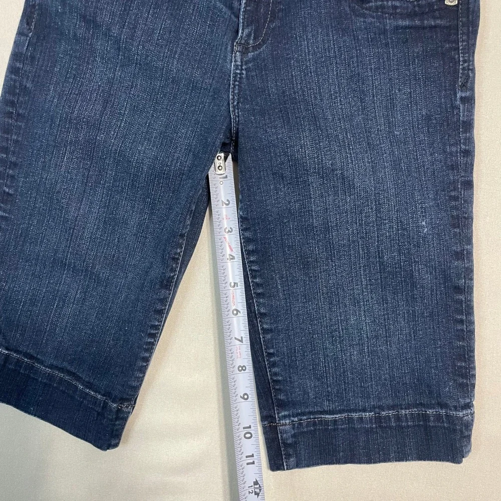 KUT‎ from the Kloth Womens Denim Bermuda Shorts Capri Dark Wash - Size 4